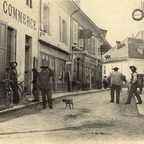 Le tramway ! quelle révolution ! temps de nos arrières grand-père Ici à Corbelin