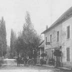 Depuis le cimetière le village de nos sources et de nos racines